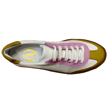 

Fascinating Style Custom Brand Anti Odor Quick Drying White Golden Pink PVC Sole Comfortable Mens Women Walking Shoes