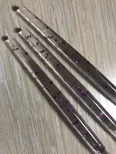 Juego de Herramientas de manicura, trazador de líneas de pintura, brochas de dibujo de flores, lápiz para dibujar pétalos, Gel UV para arte de uñas superior redondo de Metal, 3 uds.