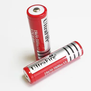 

Ultrafire 18650 5800mAh 3.7V Li-ion battery