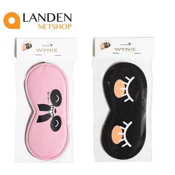 

Soft eye masks cover sleep mask eye patch cartoon nap eye curtain to blindfold eyes