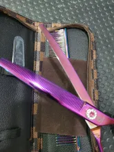 Fenice-Tijeras profesionales para peluquería canina, herramienta de alta gama, ideal para cortar pelo de perros y gatos, de 7,0 pulgadas