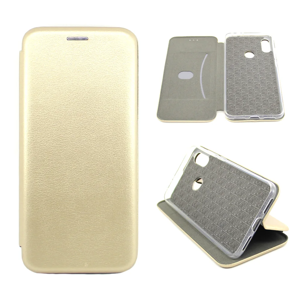 Золотой Чехол книжка на Iphone 6, 6 Plus, 6s, 6s Plus, 7, 7 Plus, 8, 8 Plus, X, XR, XS, XS Max, 11, 11 PRO, 11 Max, c магнитом, экокожа - Цвет: Золотой