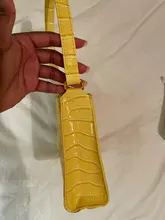 Bolso de compras exquisito para mujer, bolsos grandes de hombro informales Retro, bolso de mano con cadena de Color sólido de cuero para mujer 2020