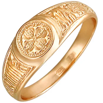 

Esthete ring "save and save" in red gold