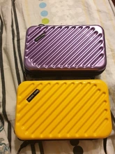 Bolso de mano de lujo para mujer, Mini maleta nueva con forma de maleta, a la moda, bolso de mano de marca famosa, Mini caja, 2021