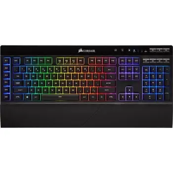 

Mechanical keyboard CORSAIR Gamer K57 RGB-Wireless-LED Backlight RGB-Black (CH-92C015-FR)