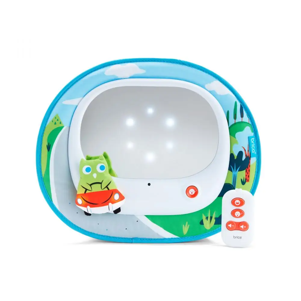 Brica munchkin волшебное зеркало контроля за ребёнком в автомобиле Firefly™ Baby In Sight®