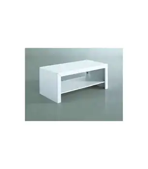 

Coffee table white lacquered rectangular