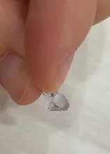 Gargantilla Simple para mujer, cadena Invisible, hilo de pescar transparente, gargantilla de diamantes de imitación de cristal, colgante en línea para el cuello