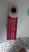 Aguja de rodillo cutáneo para el cuidado de la piel, herramienta para el cuidado de la piel, 540mm/0,2mm/0,25mm, titanio, 0,3