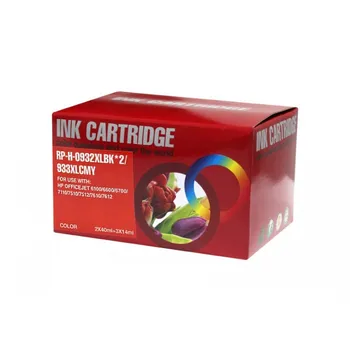 

Compatible HP 932XL 933XL V4 V5 MULTIPACK 5 INK CARTRIDGES C2P42AE 2x1.000 Pages/3x825 pages