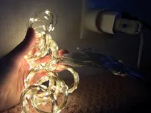 LED Garland Curtains Usb-Power-Fairy-Lights Christmas-Decoration Living-Control Remote