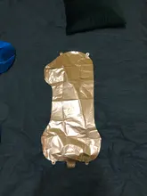 Globos numéricos de 32 y 40 pulgadas, figuras grandes de oro rosa, plata y negro, globos de aluminio para decoración de fiestas de cumpleaños y bodas