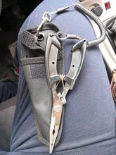 Alicates de pesca de acero inoxidable Set pinzas de pesca tijera línea cortador gancho removedor herramienta de hilo con bolsa