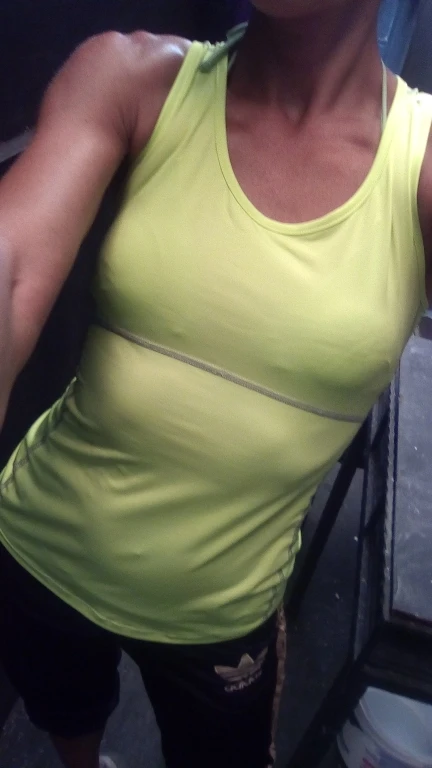 Women Compression Garment Yoga Tank Top photo review