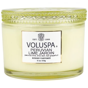 

Aroma candle Voluspa-Peruvian garden lime