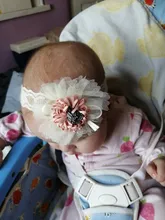 Diadema para bebé de 3 unids/lote, corona con lazos de flores, diademas para niña, accesorios para el cabello elásticos para recién nacido, banda de pelo turbante para bebé