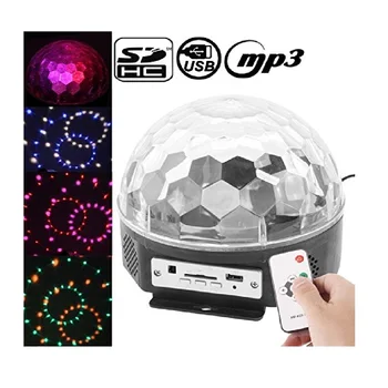 

Lampada Speaker Proiettore Luci Effetto disco RGB MP3 Cassa Speaker