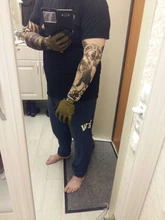 Dragon Stockings Wolf Temporary-Tattoo-Sleeve Skull Fake Designs Body-Arm Elastic Cool
