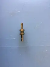 Hose Barb Coupler-Connector-Adapter Pipe-Fitting Id-Pipe 16mm Brass Bulkhead Copper 12-14