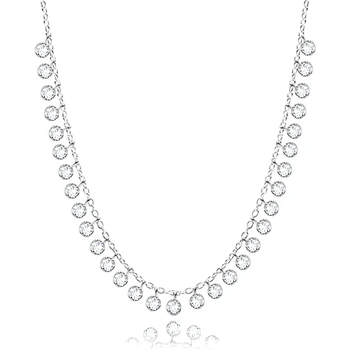 

Sunduk pendant made of silver with a scattering of crystals