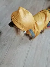 Ropas impermeables para perro para perros pequeños para abrigos lluvia chaqueta chubasquero de cachorro ropa para Chihuahua y Yorkshire productos para mascotas 30S2