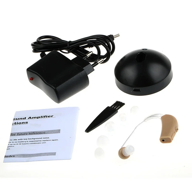 Rechargeable Ear Hearing Aid Apparatus High Power Hearing Aids Ear Instrument Earphone Hearing Aids for Deafness Sound Amplifier 5
