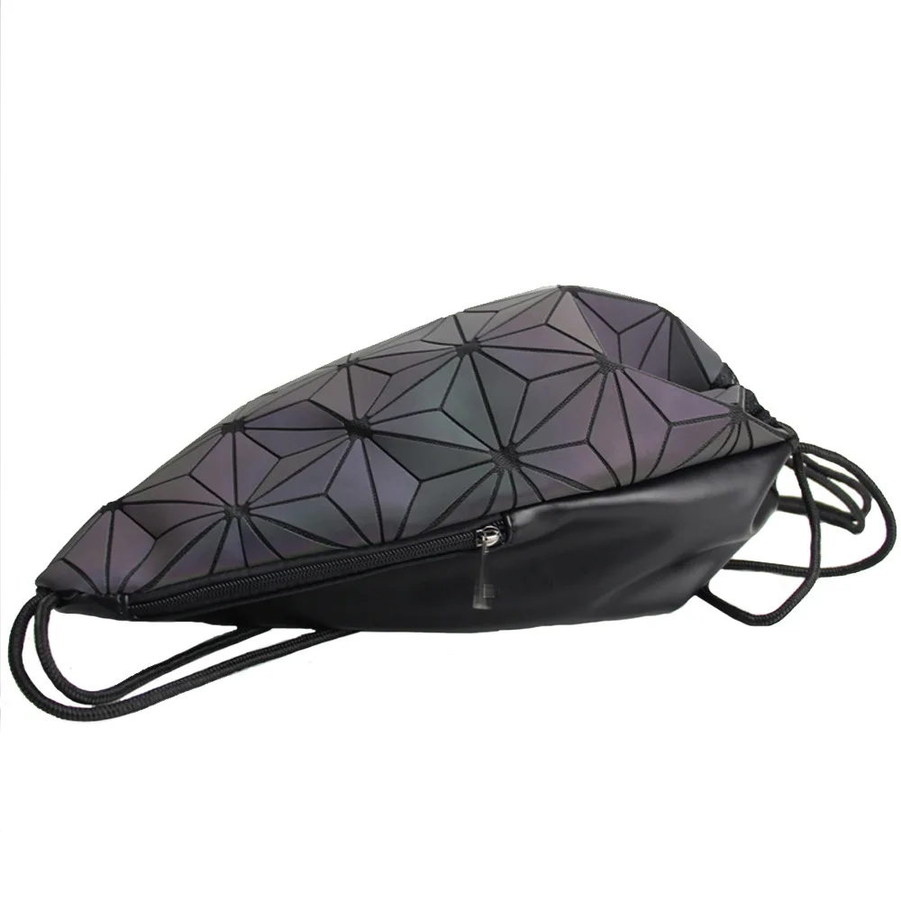 Classic Luminous Geometric Patchwork Backpack