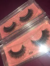 SHIDISHANGPIN-pestañas de visón 3D, pestañas postizas de visón Real Libre de crueldad, tira esponjosa, pestaña gruesa, maquillaje de imitación, 37A, 1 par