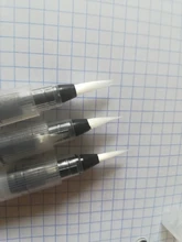 Pincel de acuarela portátil, herramienta de pintura de caligrafía, bolígrafo de tinta rellenable, pincel de arte, marcadores de arte