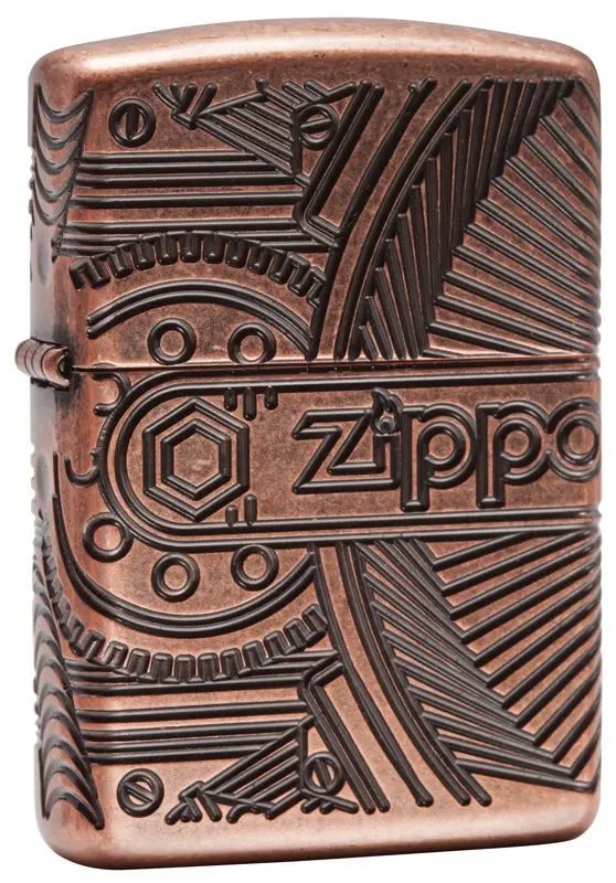 Зажигалка ZIPPO Armor с покрытием Antique Copper латунь/сталь медная матовая 36x12x56 мм | Дом и