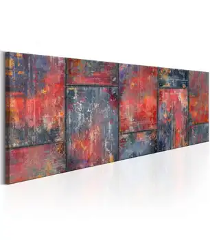 

Frame-Metal Mosaic: Red