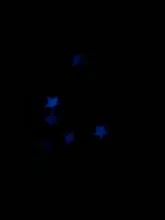 2019 nueva moda luminosa playa vientos azul estrella pentagonal borla tobillera cadena tobilleras para mujer Sandalias pies descalzos 4g