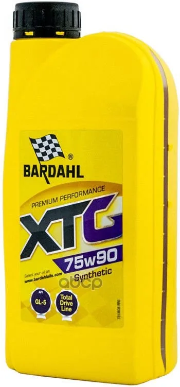 75w90 Gl5 Xtg 1l(Синт. Трансмисионное Масло) Bardahl арт. 36381