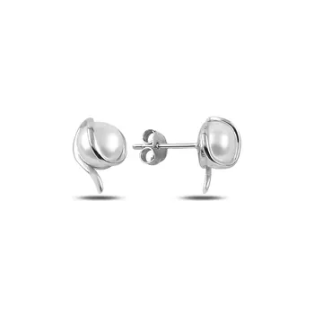 

Angemiel 925 Sterling Silver Pearl Earrings
