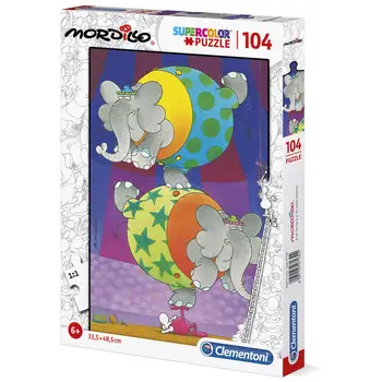 

Puzzle The Balance Mordillo 104Pzs toys board games Clementoni