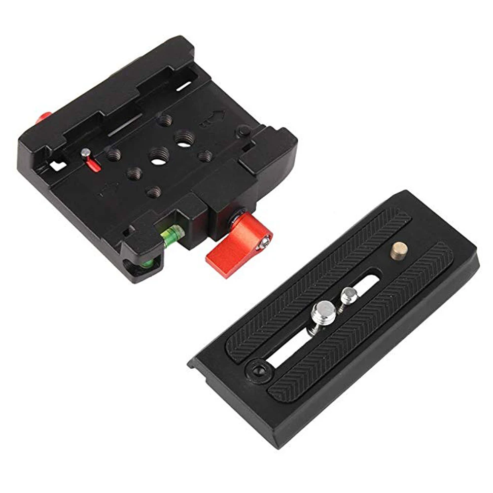 Fomito Quick Release Plate Adapter P2000 для DSLR камеры видеокамеры штатив монопод, совместимый с Manfrotto 501HDV 503HDV 701HDV
