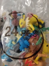2-4cm 24/144 Uds Takara Tomy Pokemon figuras de acción de juguete Mini figuras de juguete MODELO DE Pikachu Anime niños muñeca de regalo de cumpleaños