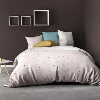 

Bed Set-duvet cover 100% cotton 57 yarn Zen