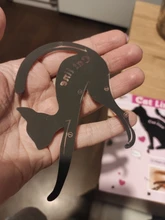 Plantillas de Delineador de Ojos de línea de gato utensilio de maquillaje para ojos plantilla modeladora fácil de maquillar línea de gato plantillas tarjeta para delineador