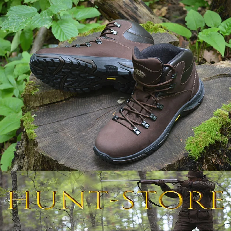 Ботинки зимние тактические "Стайл" из натуральной кожи активного отдыха для охоты для рыбалки Повседневные теплые"ХСН" 5001 лето|Походная обувь| | АлиЭкспресс