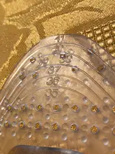 Plantillas de silicona para terapia magnética, plantilla transparente para masaje de pies, pérdida de peso, adelgazante, cuidado de la salud, almohadilla para zapatos, envío directo