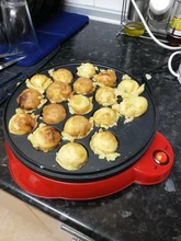 Máquina de horno eléctrica para el hogar, DMWD, 110V/220V, Chibi Maruko, fabricante de Takoyaki, pulpo, parrilla de pelotas, Pan, herramientas de cocina profesionales