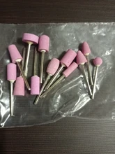 Taladro de cerámica para uñas, cabezales eléctricos de repuesto para manicura, pulido para manicura y pedicura, 12 Uds.
