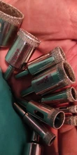 Juego de brocas con revestimiento de diamante Hss, brocas de perforación para azulejos, mármol, vidrio y cerámica, herramientas eléctricas de 6mm-30mm, 10 Uds.