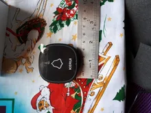 KERUI-Kit de timbre inalámbrico M525, campana de puerta inteligente de seguridad para el hogar, resistente al agua, botón táctil para exterior de transmisión súper larga