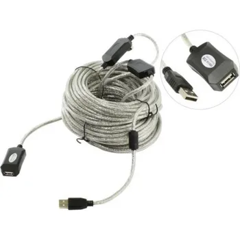 

USB 2.0 extension cable (AM) - USB 2.0(AF) 15m active AOPEN
