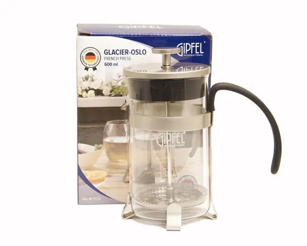 Френч-пресс GLACIER-OSLO 600мл 7112 GIPFEL