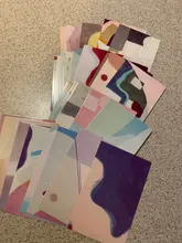 Tarjetas de Felicitación de Life Mini Lomo, juego creativo de 28 hojas, Sobre Carta de cumpleaños, regalo, tarjeta de mensaje