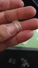 Anillo de silicona Invisible de 8 tamaños, anillo regulador de tamaño, almohadilla de ajuste, artefacto pequeño, reductor, Sizer de anillo compatible con cualquier anillo